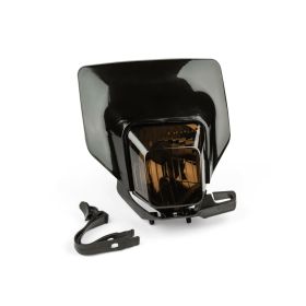 STR8 Smoke Black Scheinwerfer Husqvarna