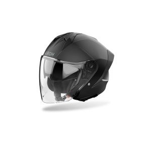Casque Jet AIROH H 21 Noir Mat