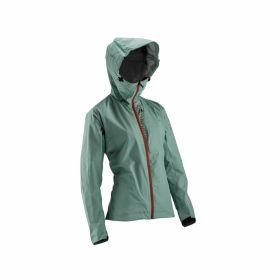 LEATT Hydradri 2.0 Damen MTB-Jacke Pistaziengrün Wasserdicht