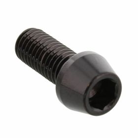 PRO-BOLT stainless steel conical screw M8x1.25 20mm black anodized