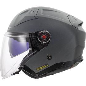 Casco Jet LS2 OF603 INFINITY II Solid Cemento Opaco