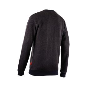 Maglione girocollo LEATT Tech Ghost nero tessuto tecnico elasticizzato