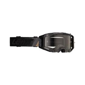 Masque cross LEATT Velocity 5.5 noir gris lentille transparente 83%