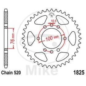 REAR SPROCKET 41 TOOTH 520 BLACK 727.04.18
