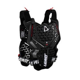 Pettorina moto LEATT 2.5 nero rosso bianco certificazione CE