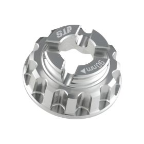 SIP PERFORMANCE Front Drum Nut Protection SW22 Silver for Vespa PK50/125/S