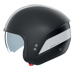 Casco jet urbano NOLAN N20-2 Dolce Vita 349 nero bianco