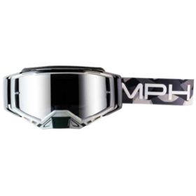 Maschera Motocross MPH PRO-RACE Camo Nero Bianco