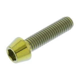 PRO-BOLT conical screw titanium M5x0.8 20mm anodized