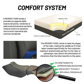 Rivestimento copri sella Sapporo Comfort BL per HONDA cb 300