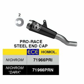 ARROW Slip-On Auspuff homologiert Pro-Race schwarz Nichrom für Honda CB 500 Hornet
