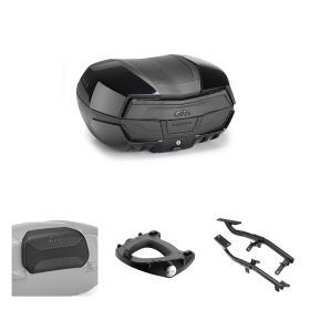 GIVI MAXIA 5 schwarz rauch 58L Topcase-Kit für YAMAHA XTZ TENERE