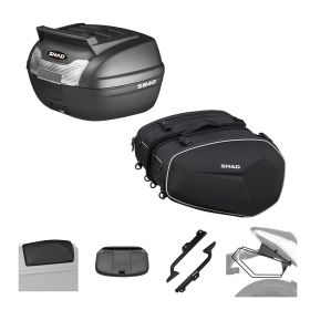 SHAD Kit SH40C Topcase und E48 Taschen SE für KTM Duke 125/200/390