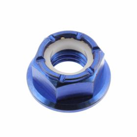PRO-BOLT Crown Nut M8x1.25 8 mm Blue Titanium