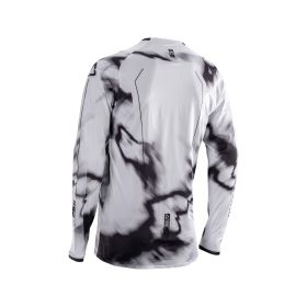 Maillot motocross LEATT Moto 4.5 Lite blanc noir filet élastique