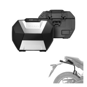 SHAD SH38X Cases kit aluminum 3P for BENELLI Leoncino 500 / Trail