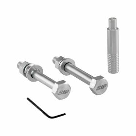 Ammortizzatori SIP PERFORMANCE 2.0 RACE alluminio 240/340 mm nero regolabili