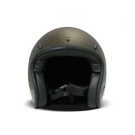 Jet Helm Cafe Racer DMD RETRO Glitter Bronze Glanz
