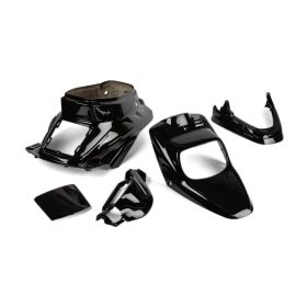 Kit de carénage Str8 5 pièces noir pour Yamaha BWS jusqu'en 2004