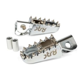 STR8 MX EVO CNC Aluminium Soziusfußrasten DERBI
