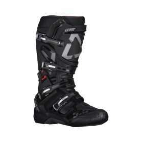 Stivali moto LEATT Moto 5.5 FlexLock nero grigio chiusura SideLock