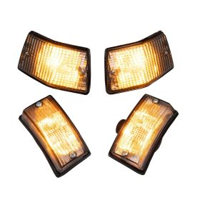 Kit frecce SIP anteriore/posteriore nero per Vespa PX80/200/PE