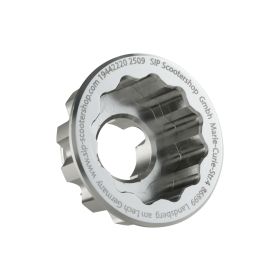 SIP PERFORMANCE Front Drum Nut Protection SW22 Silver for Vespa PK50/125/S