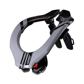 Protezione collo moto LEATT 3.5 grigio nero certificazione CE