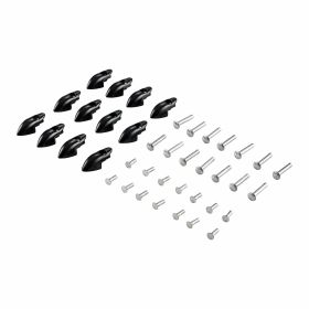 Listelli peana CIF in gomma nero per Vespa 50/N