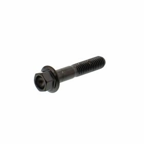 JMP sechseckige Schraube Edelstahl M6x1 30mm schwarz eloxiert