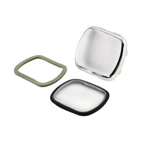 Kit 4 vetri contachilometri REPRO TEILE D.51x59mm cornice cromata