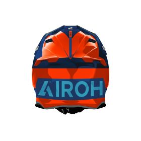 Casco cross AIROH TWIST 3 FANCY arancio/blu lucido