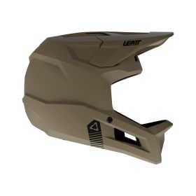 Casque de VTT LEATT Gravity 1.0 Coque en polymère marron Certifié ASTM F1952–10