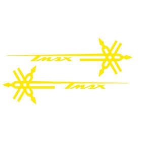 COPPIA ADESIVI SOTTO PEDANA DX SX GIALLO