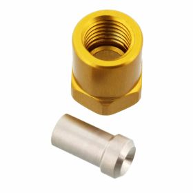 Raccordo tubo freno JMT filettatura interna mobile oro TYP621 M10x1,25