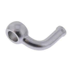 STAHLFLEX TYPE 0819 Silver 8mm 90° Elbow Fitting