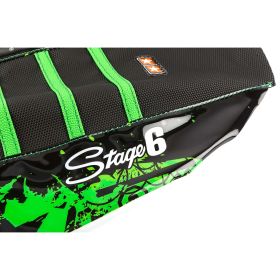 Coprisella Full Covering Stage6 verde/nero per Yamaha dt