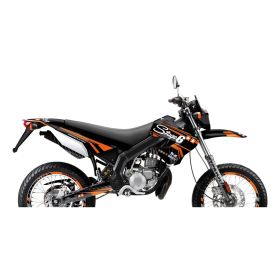 Stage6 Orange Deco Graphics Kit for Derbi X-treme 2006-2010