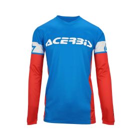 ACERBIS Off Road Trikot Polyester MX J-Track Inc 2.0 Blau/Rot