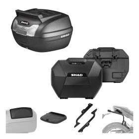 Kit complet SHAD SH40 Cargo et SH38X carbon pour KTM 390 Adventure