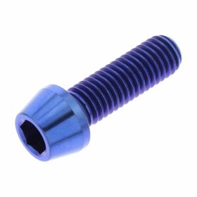 PRO-BOLT titanium conical screw M8x1.25 25mm anodized
