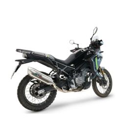 GPR genehmigter Slip-On Auspuff Furore-X Edelstahl für Cf Moto 450 MT Euro5 Plus