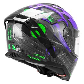 Integralhelm CGM 363R SHOT VILLAIN schwarz violett grün fluo