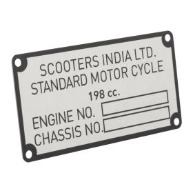 JOCKEY Namensschild Scooters India Ltd
