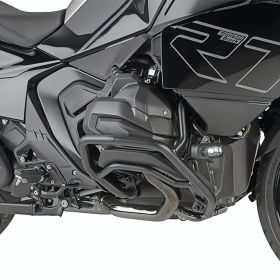 Paramotore tubolare KAPPA nero per BMW R 1300 RT