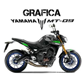ADESIVI STICKERS CARENA GRAFICA VERDE