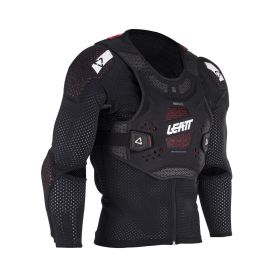 Maglia protettiva moto LEATT ReaFlex nero maniche lunghe