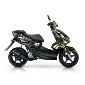 Kit grafiche Stage6 giallo/nero per Yamaha Aerox dopo il 2013
