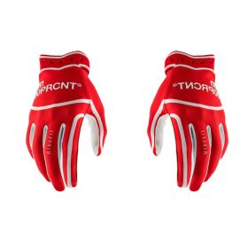 100% RIDEFIT Motocross Gloves Red