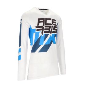 ACERBIS Off Road X-FLEX drei Shirt weiß/blau